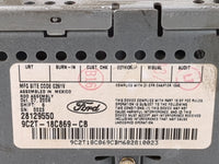 2009 Ford E350 Radio AM FM Cd Player Receiver Replacement P/N:9C2T-18C869-CB 28129550 Fits OEM Used Auto Parts - Oemusedauto