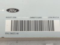 2009 Ford Edge Owners Manual Book Guide P/N:9T4J 19A321 AA OEM Used Auto Parts - Oemusedautoparts1.com