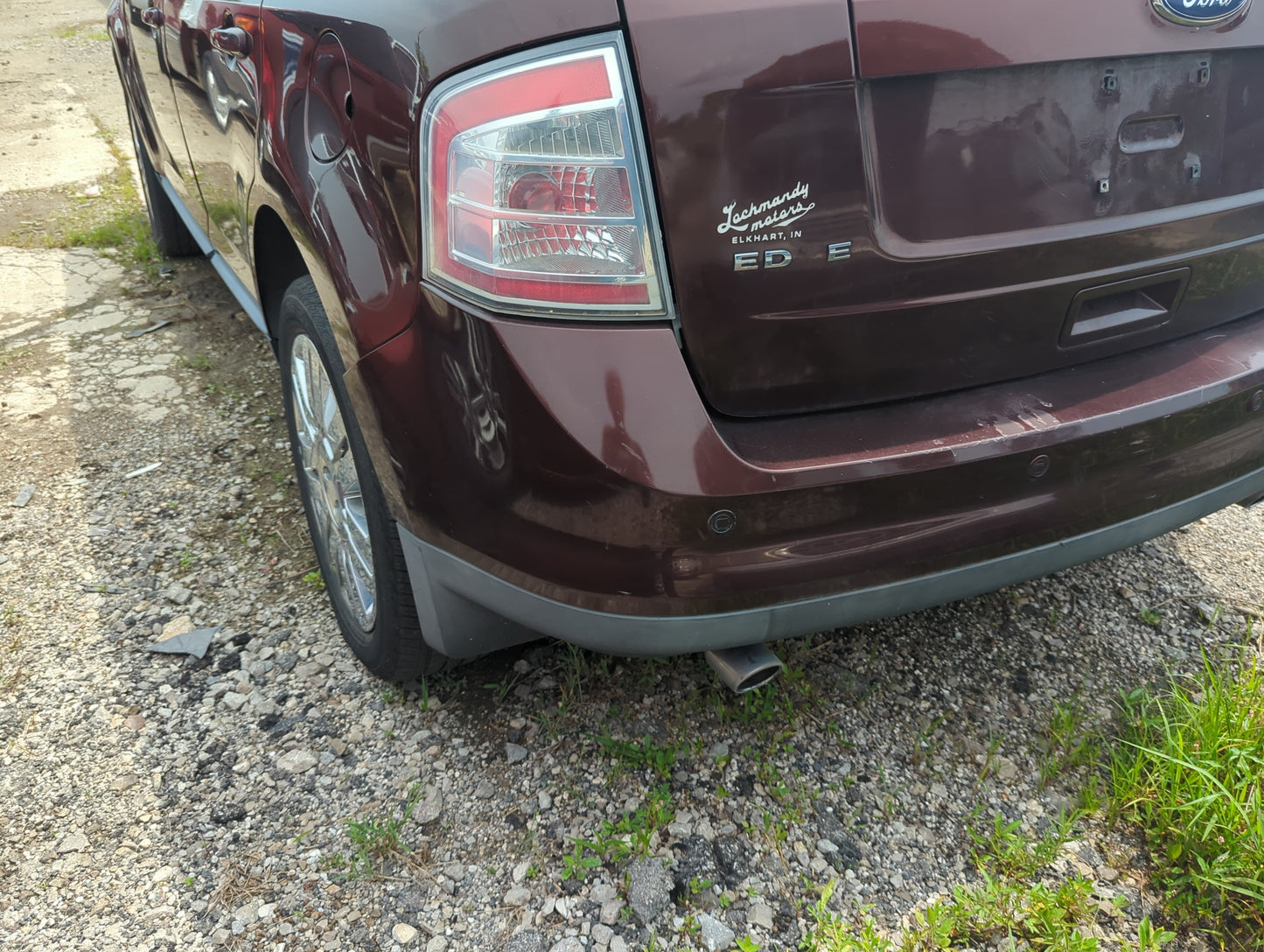 2007-2010 Ford Edge Rear Bumper Assembly Oem - Oemusedautoparts1.com