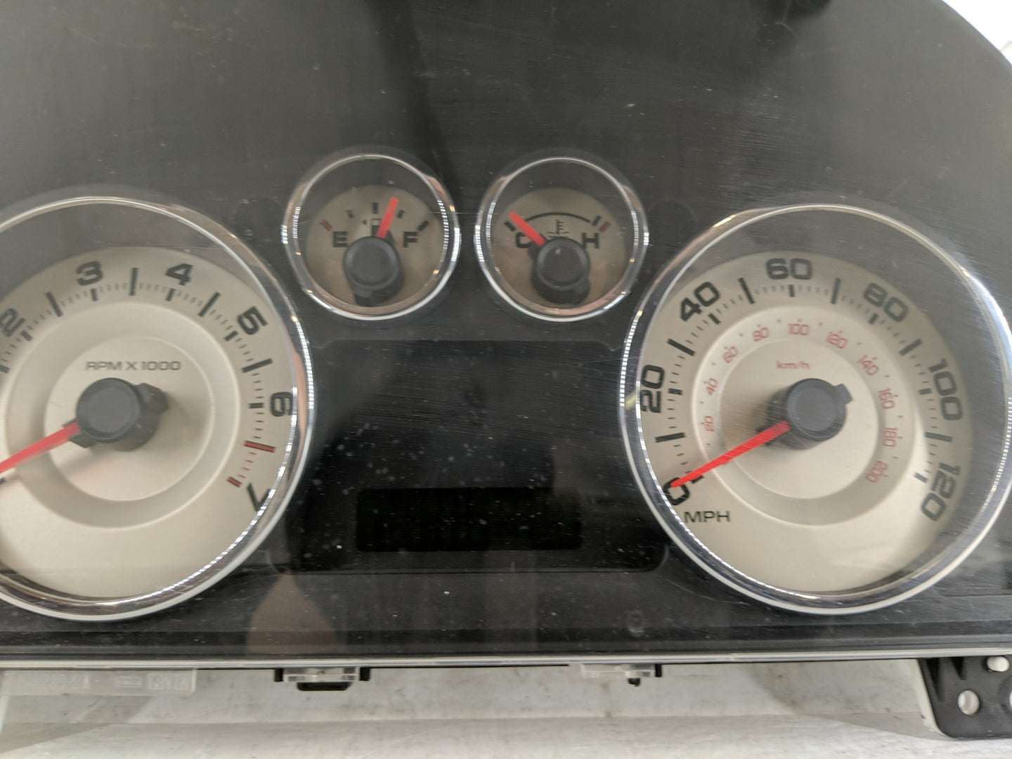 2008-2010 Ford Edge Instrument Cluster Speedometer Gauges P/N:9T4T-10849-CA Fits Fits 2008 2009 2010 OEM Used Auto Parts - O