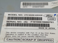2009 Ford Edge Radio AM FM Cd Player Receiver Replacement Fits OEM Used Auto Parts - Oemusedautoparts1.com