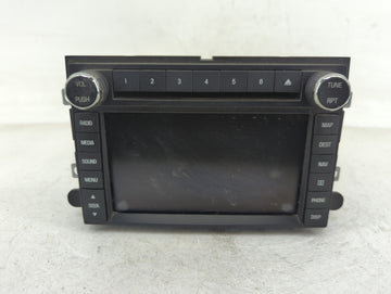 2009 Ford Edge Radio AM FM Cd Player Receiver Replacement P/N:9L1T-18K931-CC Fits Fits 2010 OEM Used Auto Parts - Oemusedaut