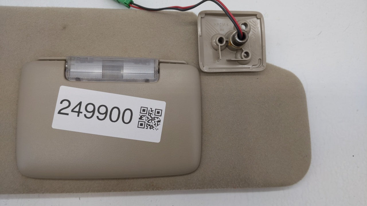 2007-2010 Ford Edge Sun Visor Shade Replacement Passenger Right Mirror Fits Fits 2007 2008 2009 2010 OEM Used Auto Parts - O