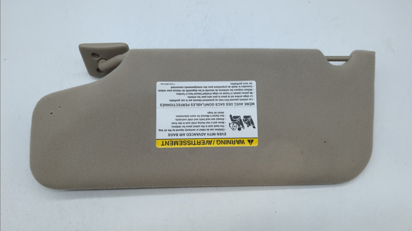 2007-2010 Ford Edge Sun Visor Shade Replacement Passenger Right Mirror Fits Fits 2007 2008 2009 2010 OEM Used Auto Parts - O