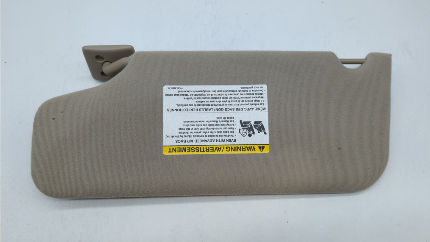 2007-2010 Ford Edge Sun Visor Shade Replacement Passenger Right Mirror Fits Fits 2007 2008 2009 2010 OEM Used Auto Parts - O