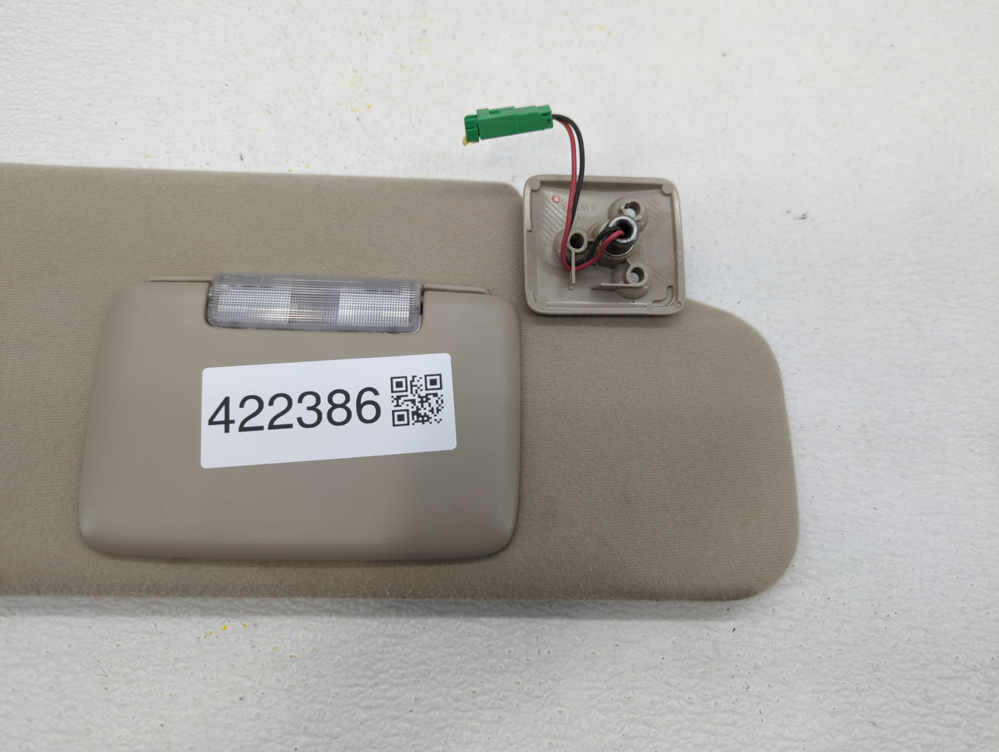 2007-2010 Ford Edge Sun Visor Shade Replacement Passenger Right Mirror Fits Fits 2007 2008 2009 2010 OEM Used Auto Parts - O