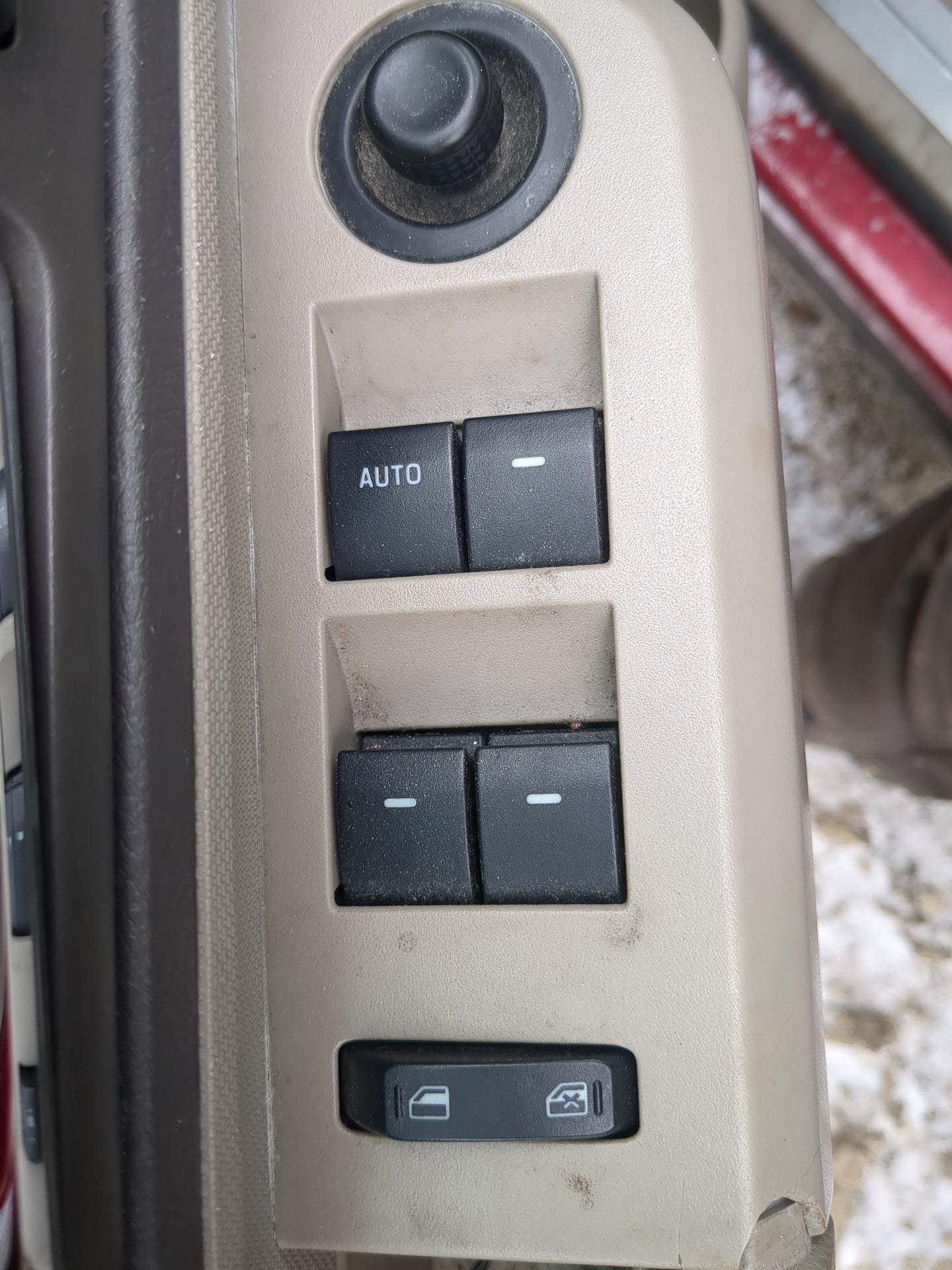 2009-2010 Ford Edge Master Power Window Switch Replacement Driver Side Left Fits Fits 2009 2010 OEM Used Auto Parts - Oemuse