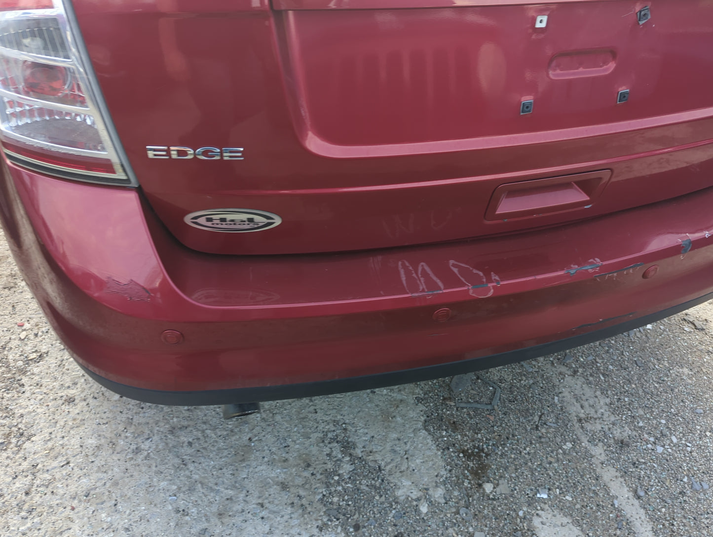 2007-2010 Ford Edge Rear Bumper Assembly Oem 5003698 - Oemusedautoparts1.com