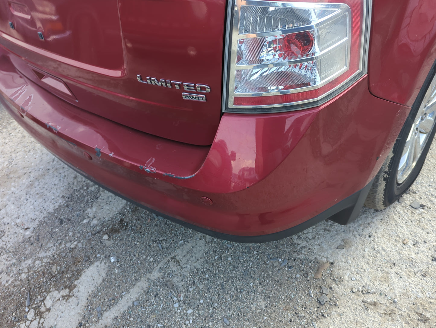 2007-2010 Ford Edge Rear Bumper Assembly Oem 5003698 - Oemusedautoparts1.com