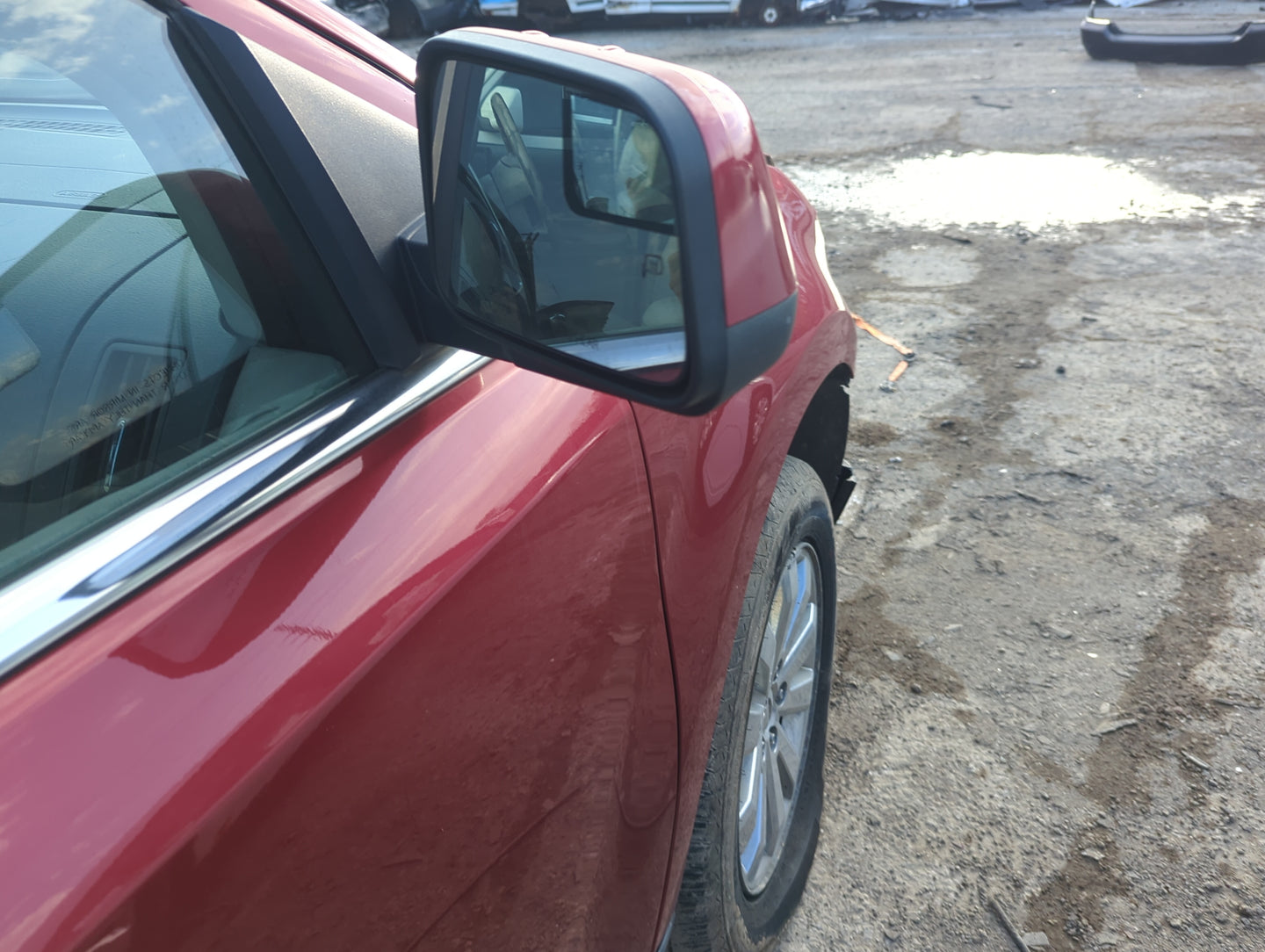 2009 Ford Edge Passenger Side View Mirror - Right Door Mirror OEM Used - Oemusedautoparts1.com