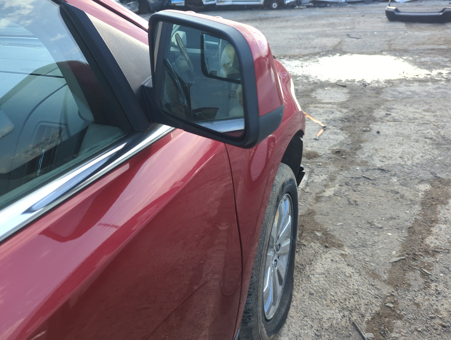 2009 Ford Edge Passenger Side View Mirror - Right Door Mirror OEM Used - Oemusedautoparts1.com