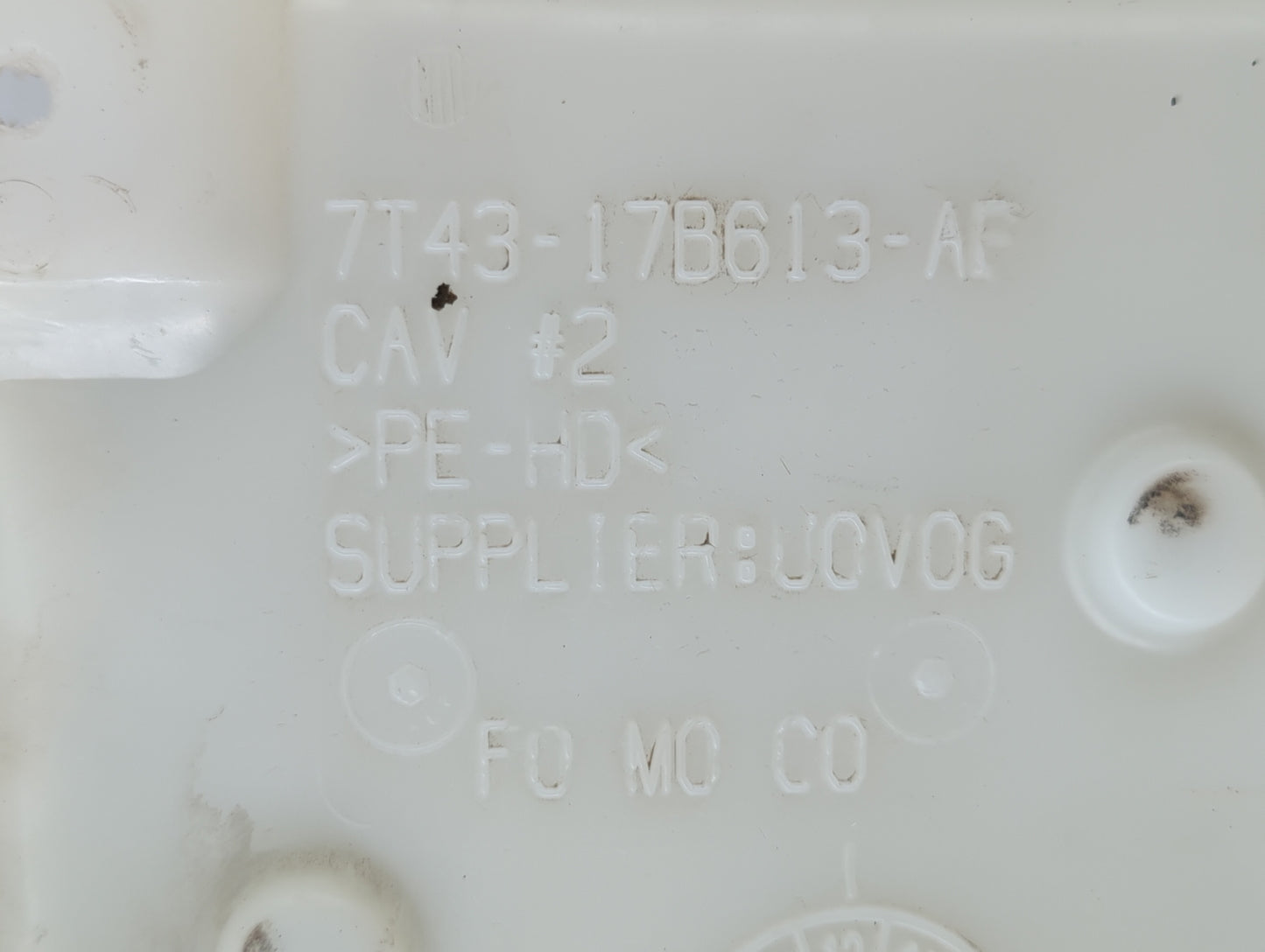 2007-2014 Ford Edge Windshield Washer Fluid Reservoir Bottle Oem - Oemusedautoparts1.com