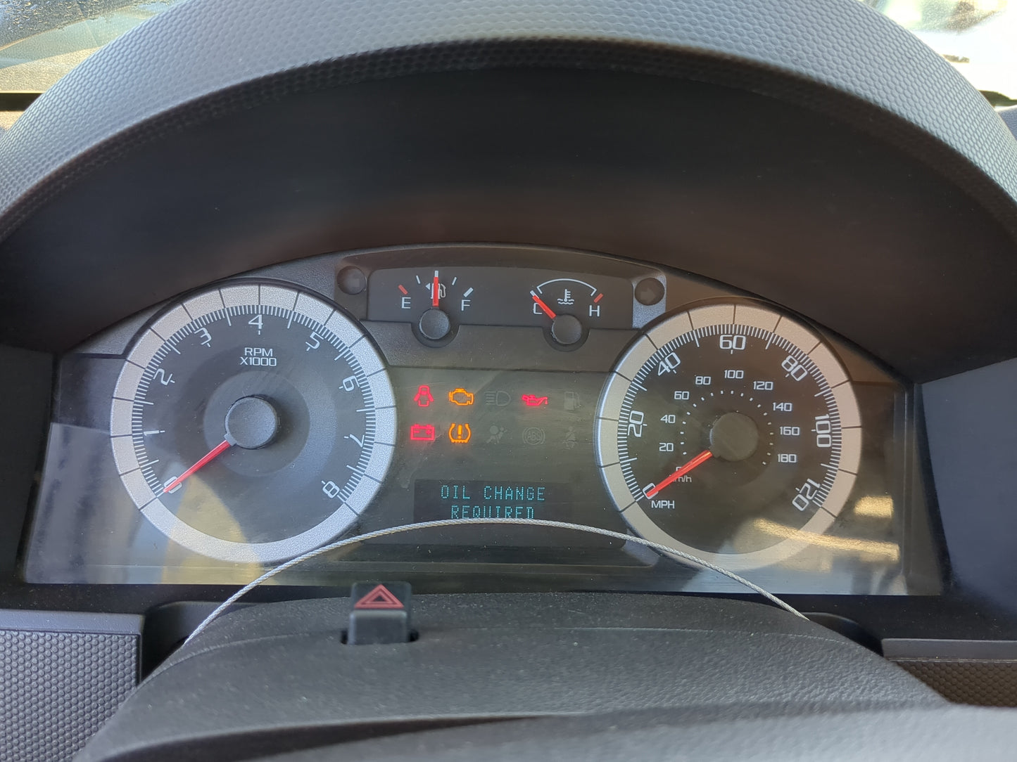 2009 Ford Escape Instrument Cluster Speedometer Gauges Miles: Fits OEM Used Auto Parts - Oemusedautoparts1.com