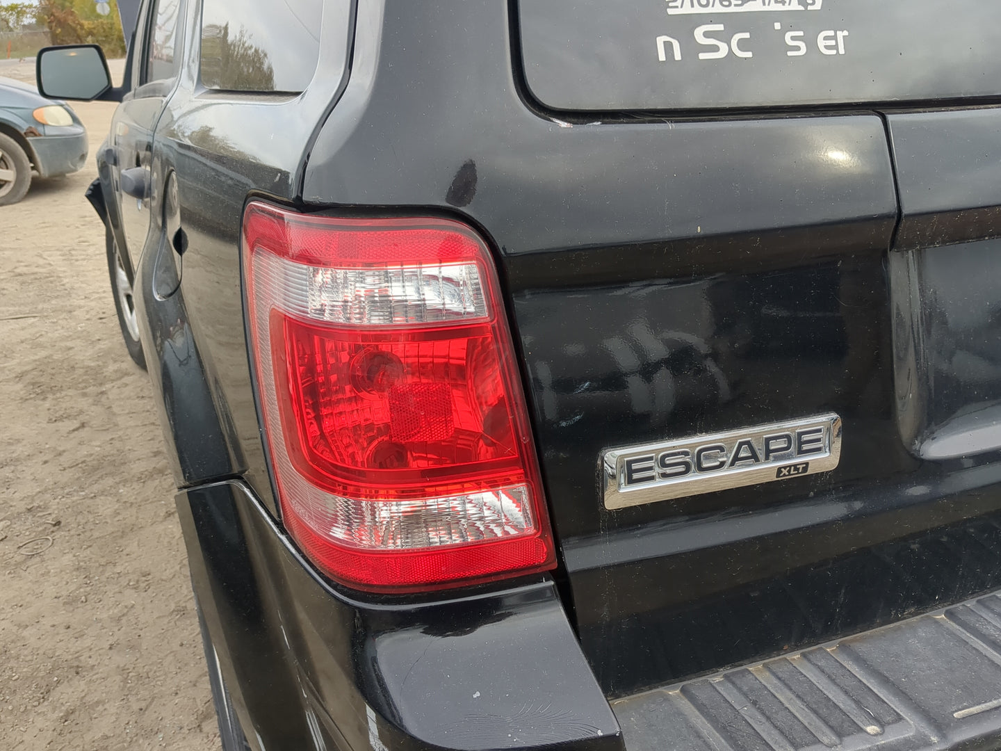 2008-2012 Ford Escape Tail Light Assembly Driver Left OEM Fits Fits 2008 2009 2010 2011 2012 OEM Used Auto Parts - Oemusedau