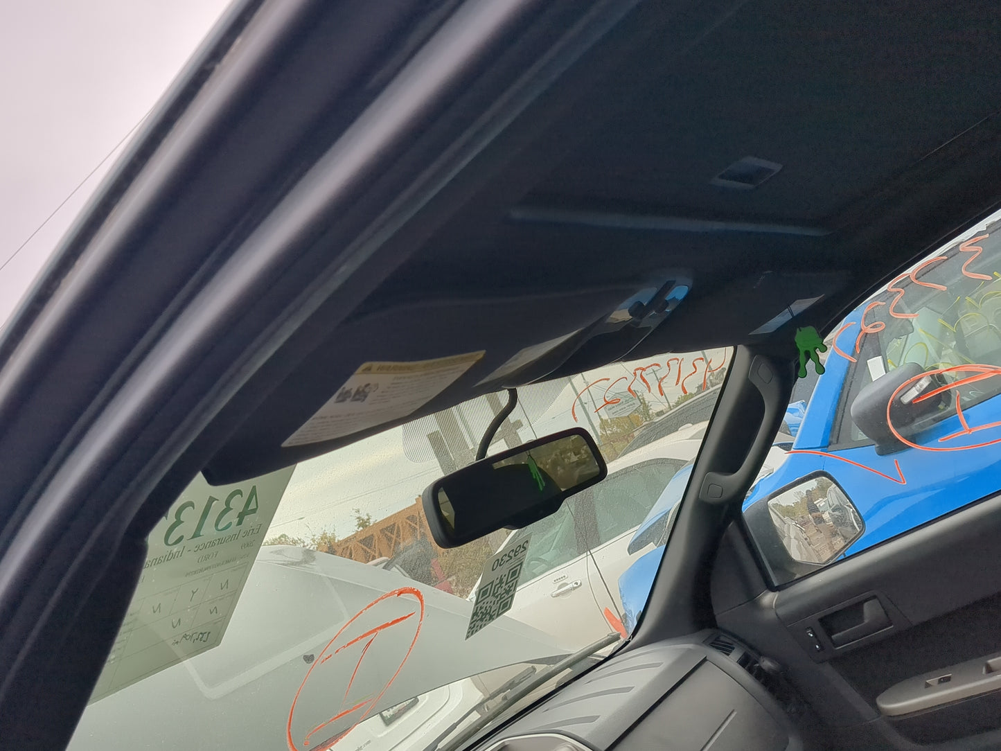 2008-2009 Ford Escape Sun Visor Shade Replacement Driver Left Mirror Fits Fits 2008 2009 OEM Used Auto Parts - Oemusedautopa