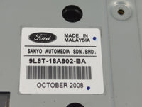 2009-2012 Ford Escape Radio AM FM Cd Player Receiver Replacement P/N:9L8T-18A802-BA Fits Fits 2009 2010 2011 2012 OEM Used A