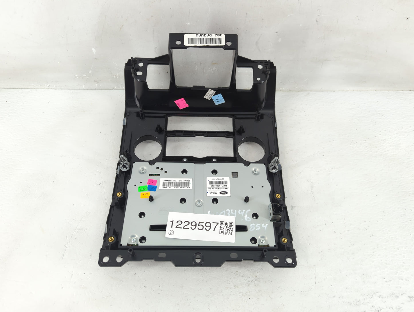 2009-2012 Ford Escape Radio Control Panel - Oemusedautoparts1.com
