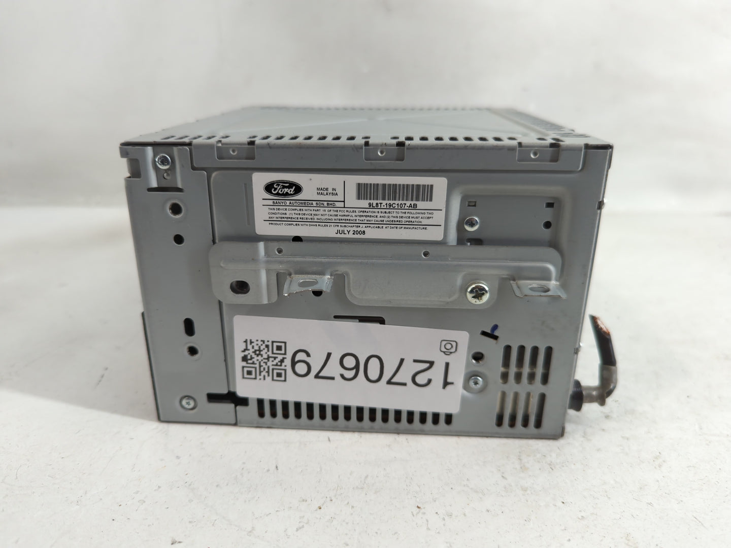 2009 Ford Escape Radio AM FM Cd Player Receiver Replacement P/N:9L8T-19C107-AB Fits OEM Used Auto Parts - Oemusedautoparts1.