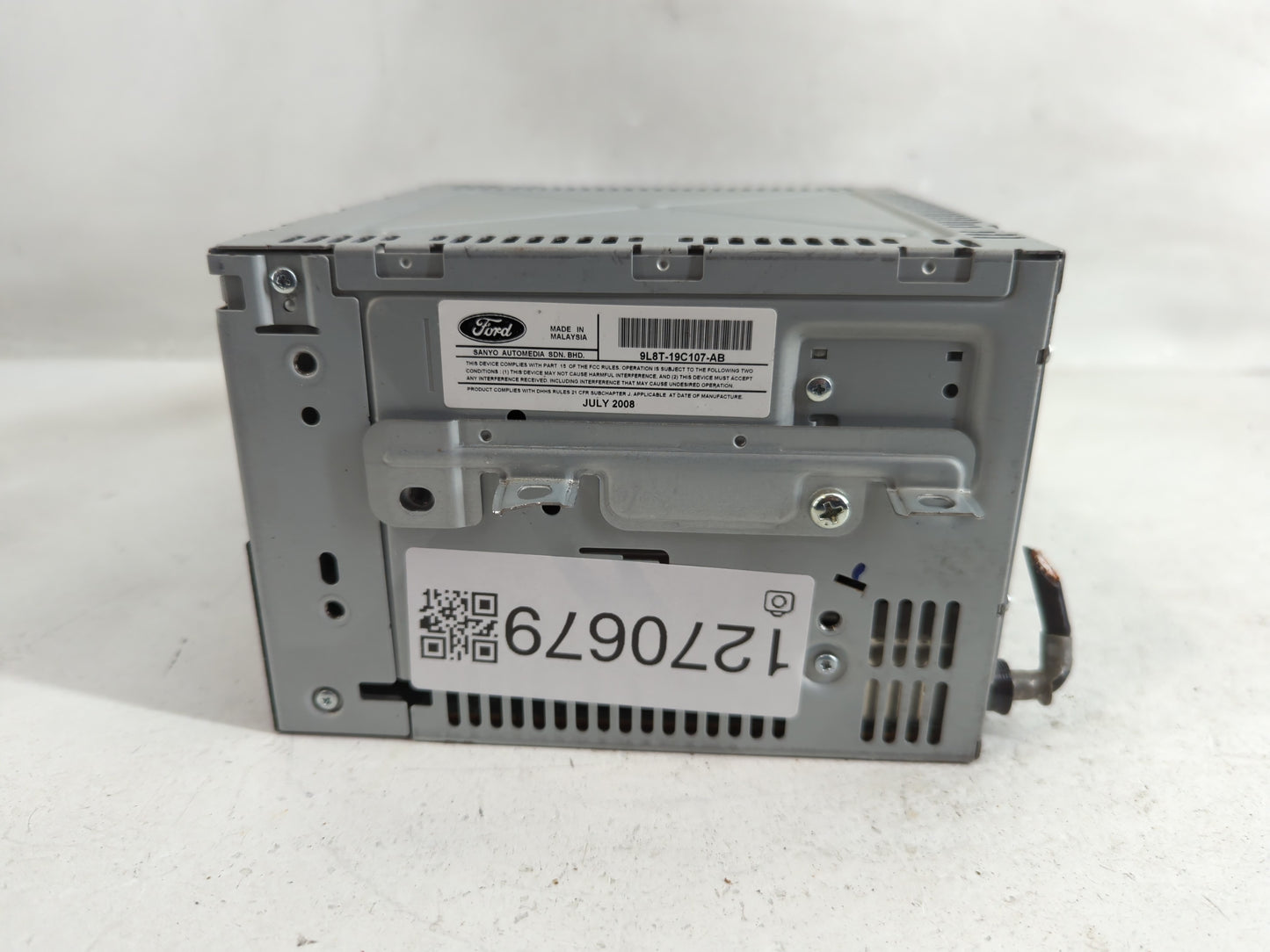 2009 Ford Escape Radio AM FM Cd Player Receiver Replacement P/N:9L8T-19C107-AB Fits OEM Used Auto Parts - Oemusedautoparts1.