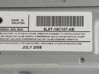 2009 Ford Escape Radio AM FM Cd Player Receiver Replacement P/N:9L8T-19C107-AB Fits OEM Used Auto Parts - Oemusedautoparts1.