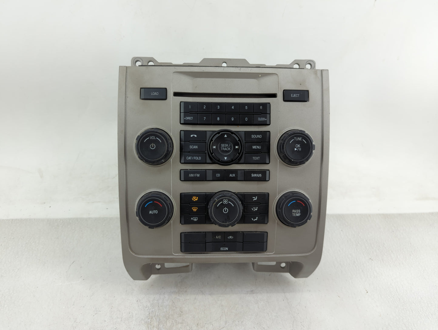 2008-2009 Ford Escape Radio AM FM Cd Player Receiver Replacement P/N:9L8T-19C157-BB Fits Fits 2008 2009 2010 OEM Used Auto P