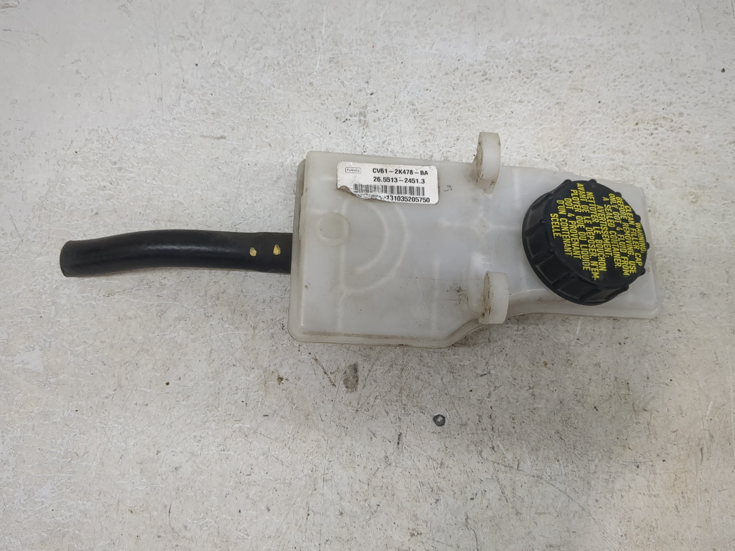 2008-2012 Ford Escape Windshield Washer Fluid Reservoir Bottle Oem 1467096 - Oemusedautoparts1.com