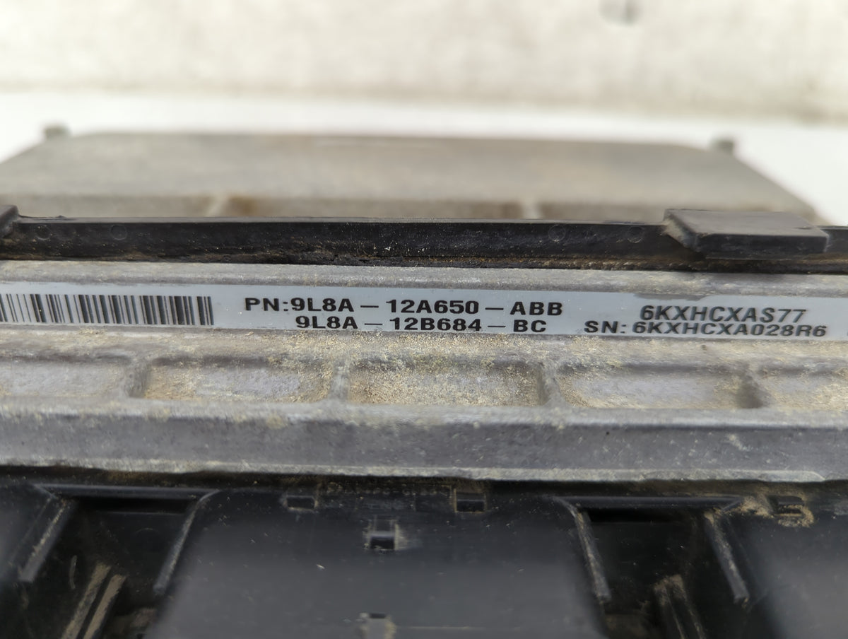 2009 Ford Escape PCM Engine Control Computer ECU ECM PCU OEM P/N:9L8A-12A650-ABB 9L8A-12B684-BC Fits Fits 2010 2011 OEM Used