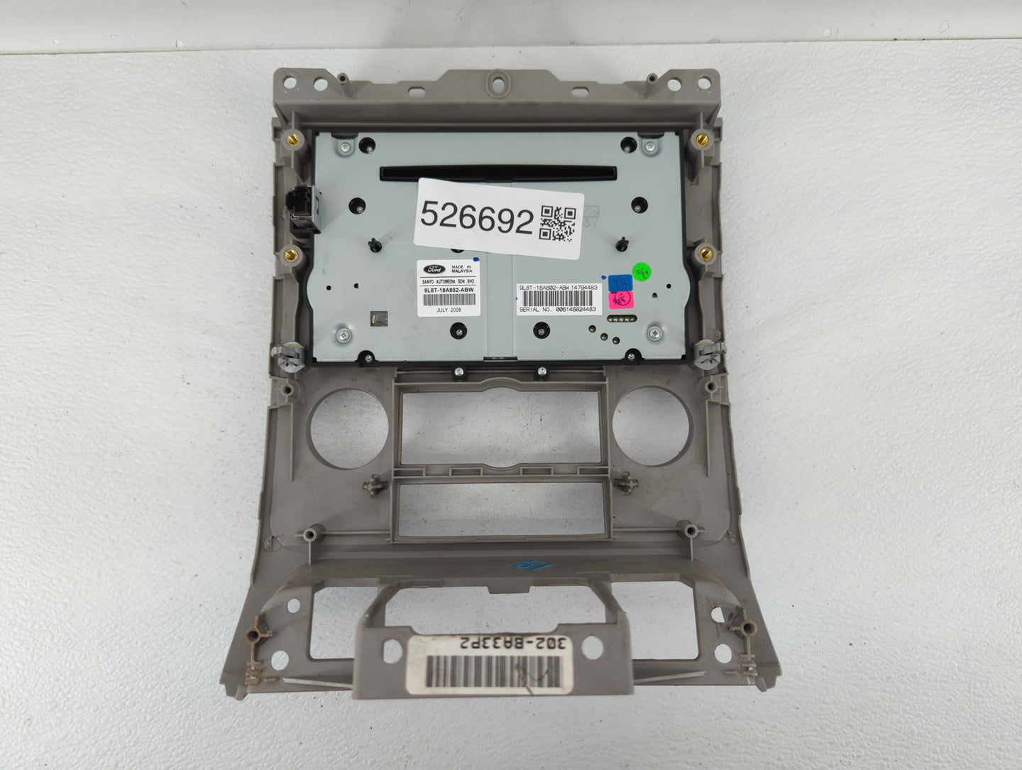 2009-2012 Ford Escape Radio Control Panel - Oemusedautoparts1.com