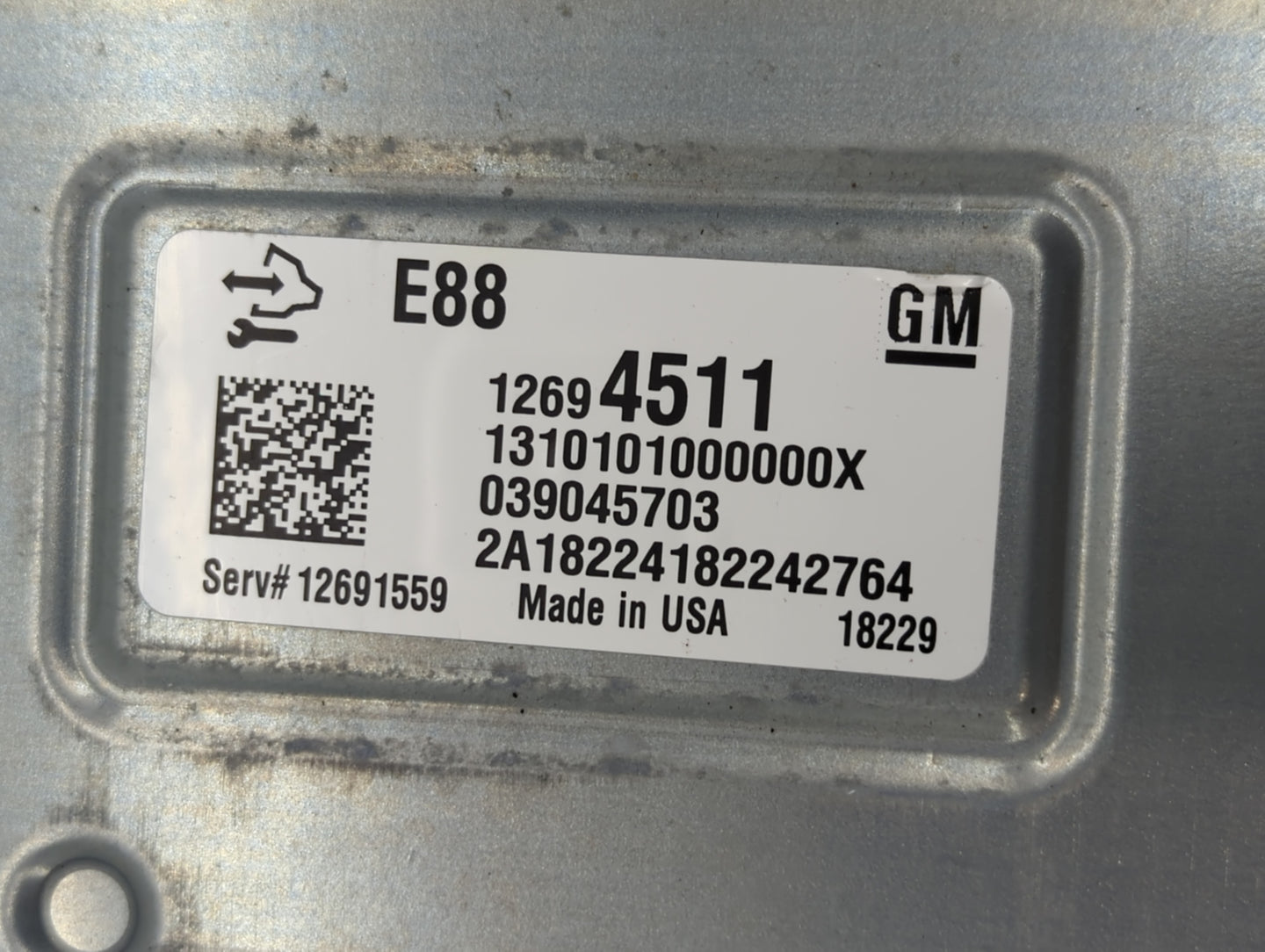 2009 Ford Escape PCM Engine Control Computer ECU ECM PCU OEM P/N:12694511 Fits Fits 2010 2011 OEM Used Auto Parts - Oemuseda
