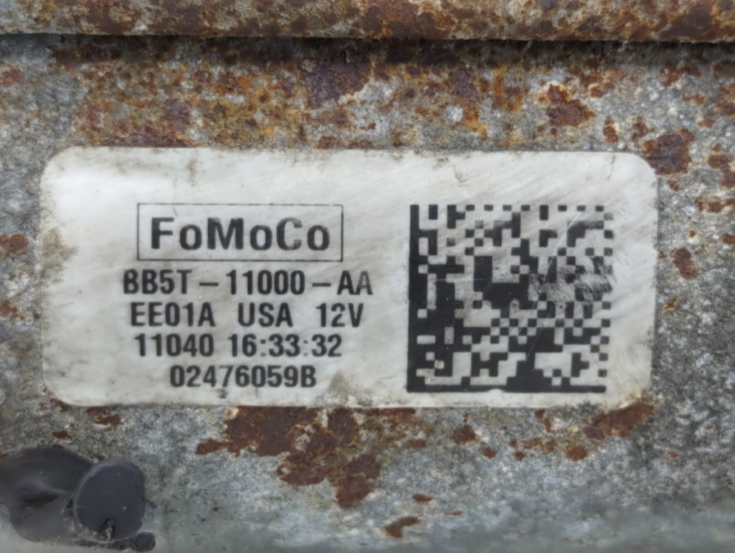 2005-2012 Ford Escape Car Starter Motor Solenoid OEM P/N:BB5T-11000-AA Fits OEM Used Auto Parts - Oemusedautoparts1.com
