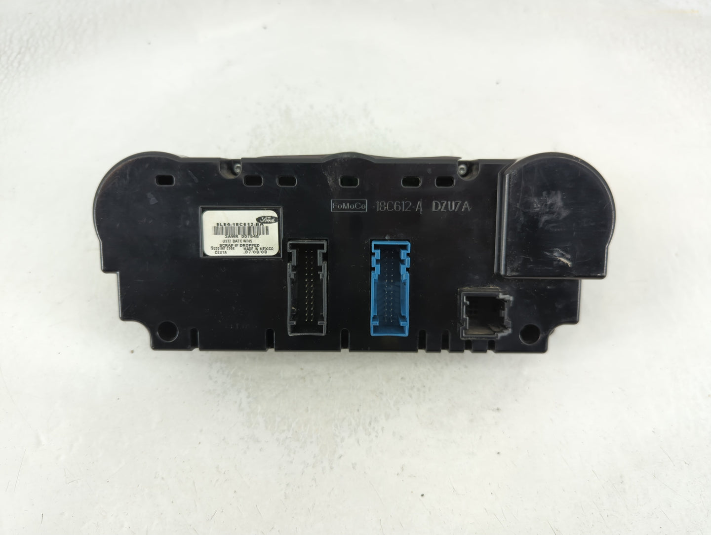 2009 Ford Escape Climate Control Module Temperature AC/Heater Replacement P/N:9L84-18C612-BA Fits OEM Used Auto Parts - Oemu