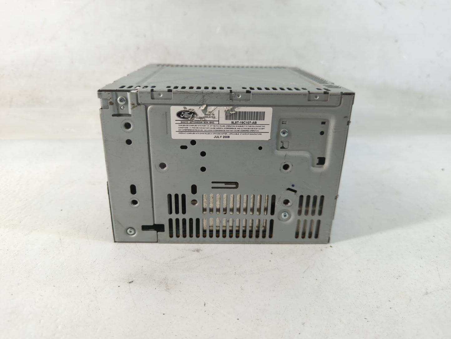 2009 Ford Escape Radio AM FM Cd Player Receiver Replacement P/N:9L8T-19C107-AB Fits OEM Used Auto Parts - Oemusedautoparts1.