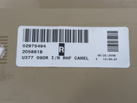 2009 Ford Escape Front Right Passenger Interior Door Panel Trim - Oemusedautoparts1.com