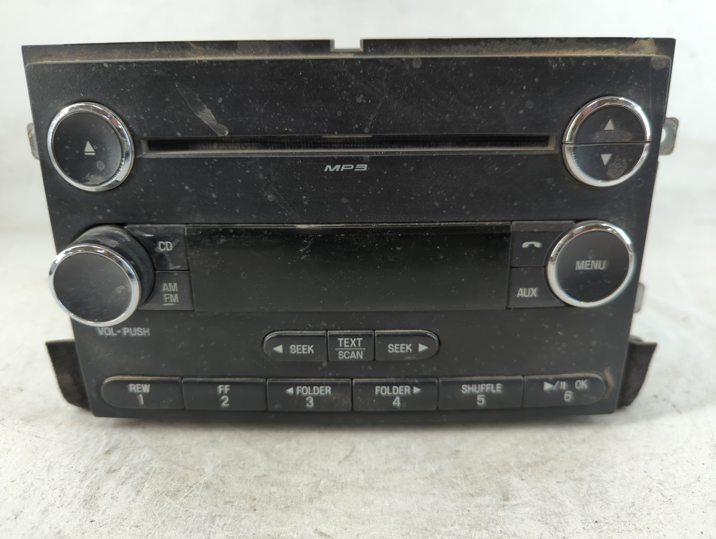 2009 Ford Expedition Radio AM FM Cd Player Receiver Replacement P/N:9L1T-18C869-CB Fits OEM Used Auto Parts - Oemusedautopar