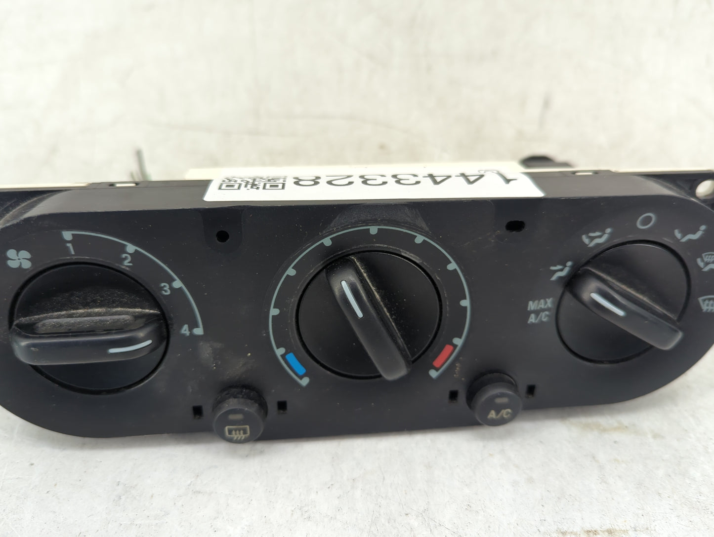 2007-2010 Ford Explorer Climate Control Module Temperature AC/Heater Replacement Fits Fits 2007 2008 2009 2010 OEM Used Auto