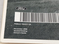 2009 Ford Explorer Owners Manual Book Guide P/N:9L2J-19A321-EA PM9L2J 19A321 EA OEM Used Auto Parts - Oemusedautoparts1.com