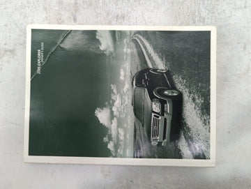 2009 Ford Explorer Owners Manual Book Guide P/N:PM9L2J 19A321 EA OEM Used Auto Parts - Oemusedautoparts1.com