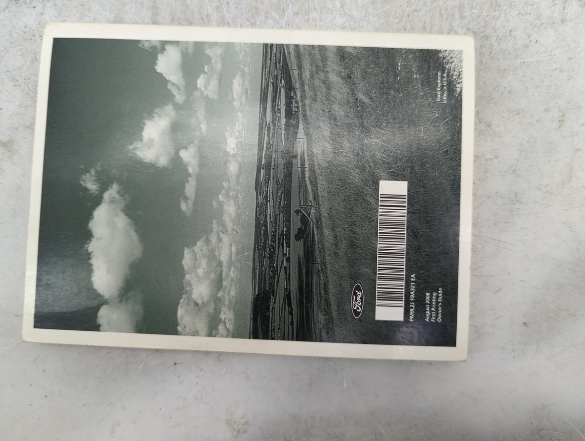 2009 Ford Explorer Owners Manual Book Guide P/N:PM9L2J 19A321 EA OEM Used Auto Parts - Oemusedautoparts1.com