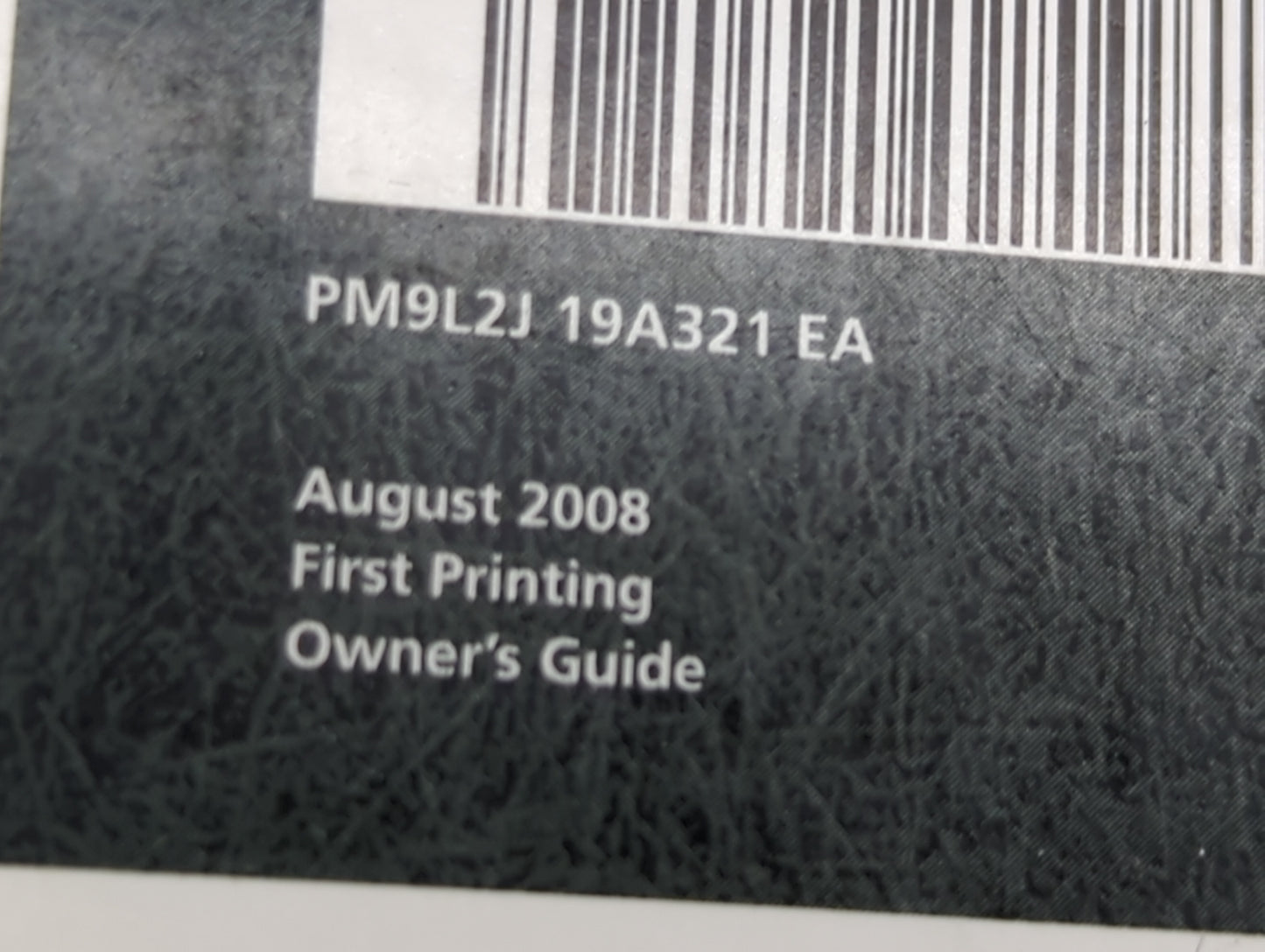 2009 Ford Explorer Owners Manual Book Guide P/N:PM9L2J 19A321 EA OEM Used Auto Parts - Oemusedautoparts1.com
