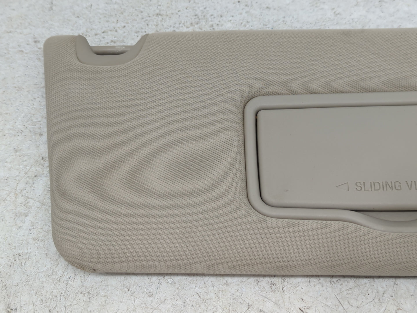 2009-2010 Ford F-150 Sun Visor Shade Replacement Passenger Right Mirror Fits Fits 2009 2010 OEM Used Auto Parts - Oemusedaut