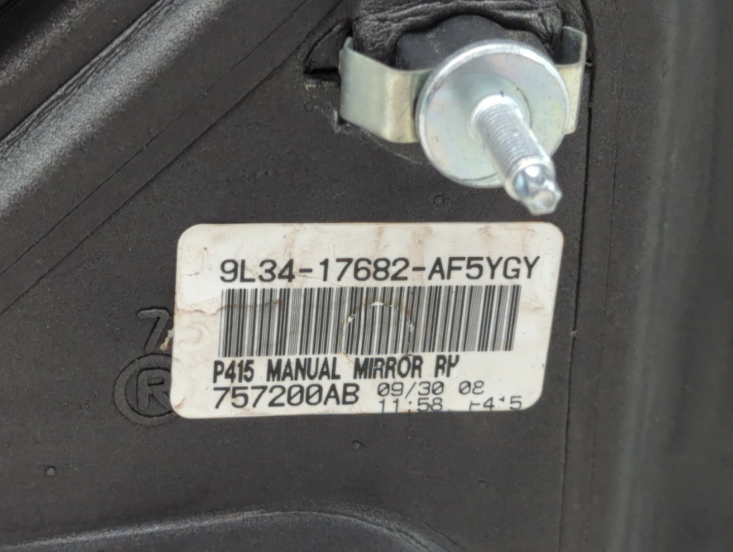 2009-2010 Ford F-150 Passenger Side View Mirror - Right Door Mirror OEM Used - Oemusedautoparts1.com
