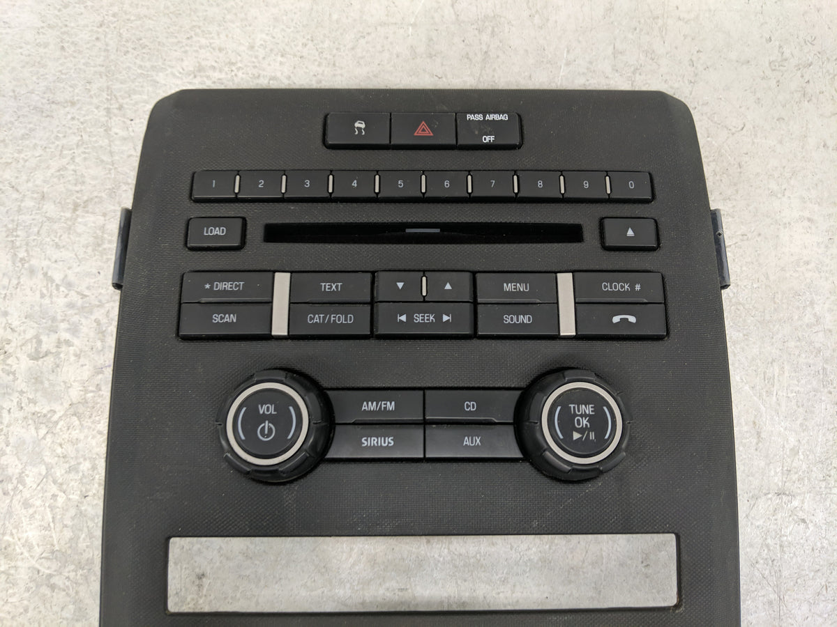 2009 Ford F-150 Radio AM FM Cd Player Receiver Replacement P/N:9L3T18A802-HB Fits OEM Used Auto Parts - Oemusedautoparts1.co