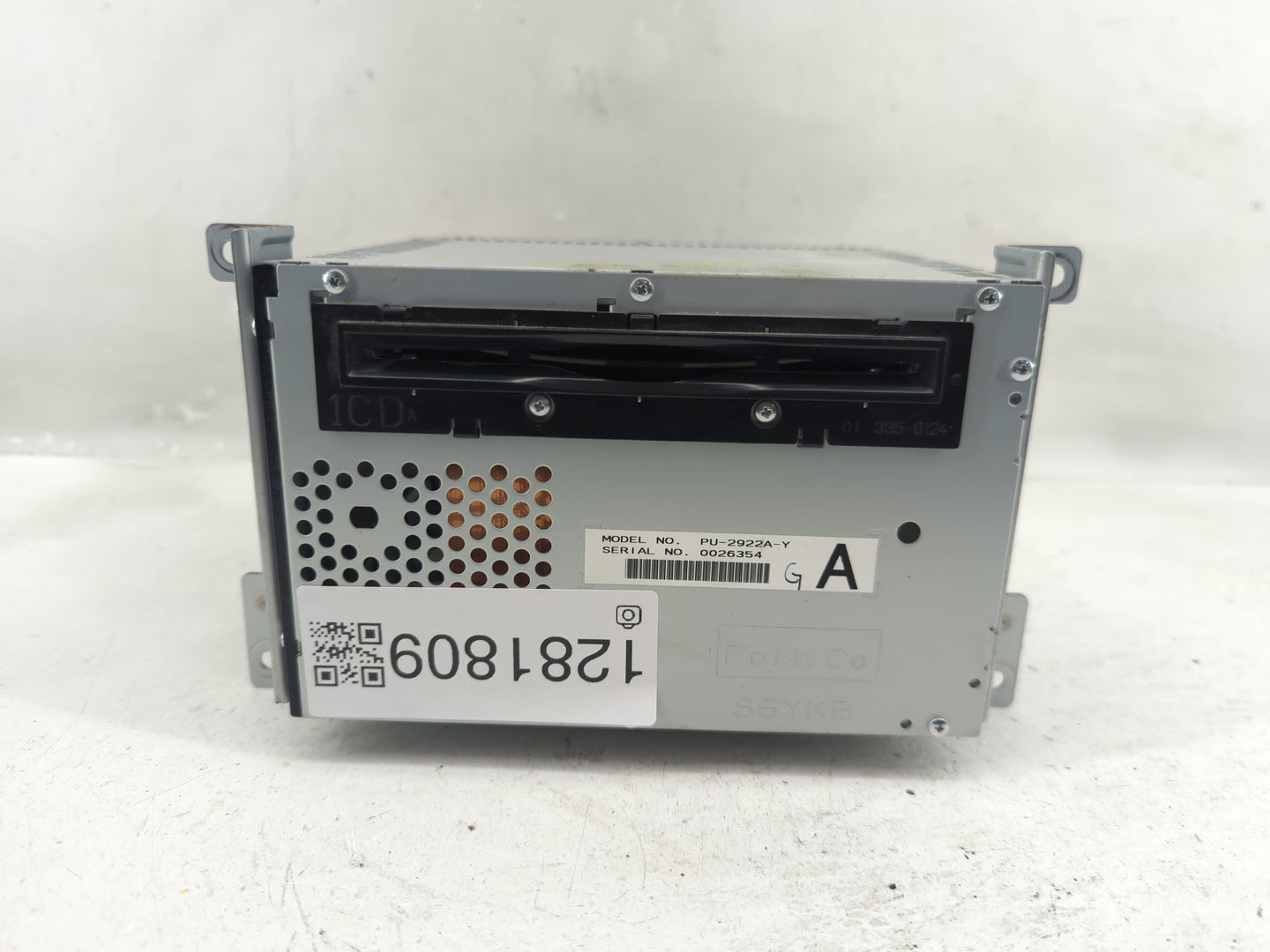 2009 Ford F-150 Radio AM FM Cd Player Receiver Replacement P/N:9L3T-18C869-CA Fits OEM Used Auto Parts - Oemusedautoparts1.c
