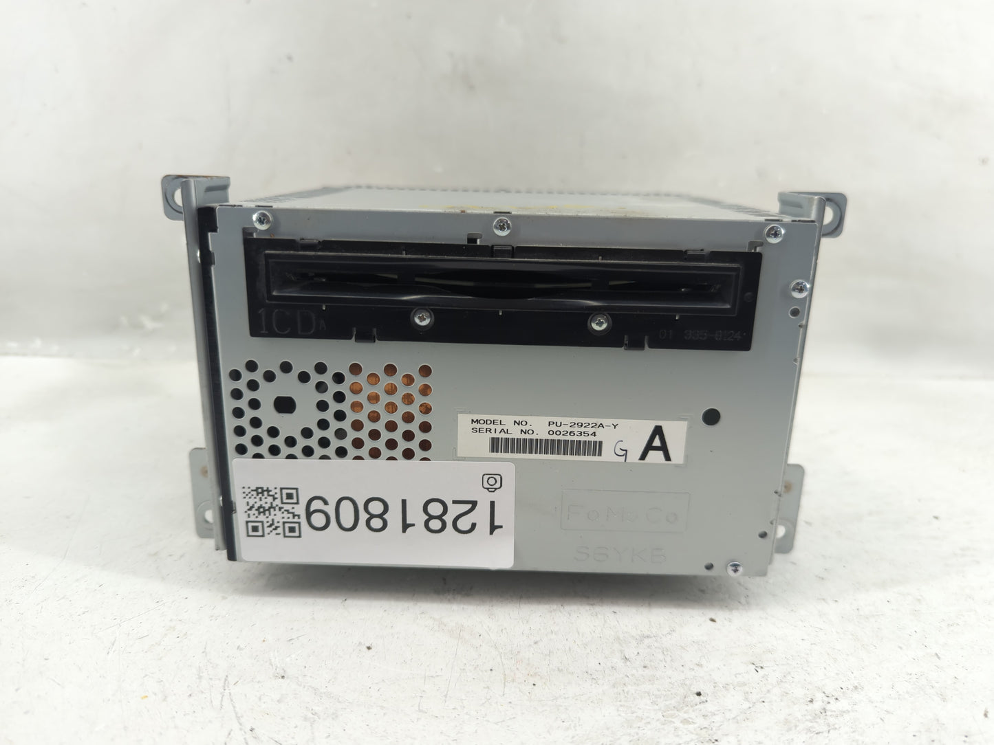 2009 Ford F-150 Radio AM FM Cd Player Receiver Replacement P/N:9L3T-18C869-CA Fits OEM Used Auto Parts - Oemusedautoparts1.c