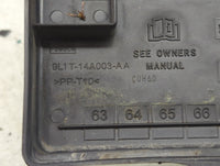 2009-2010 Ford F-150 Fusebox Fuse Box Panel Relay Module P/N:9L1T-14A003-AA Fits Fits 2009 2010 OEM Used Auto Parts - Oemuse