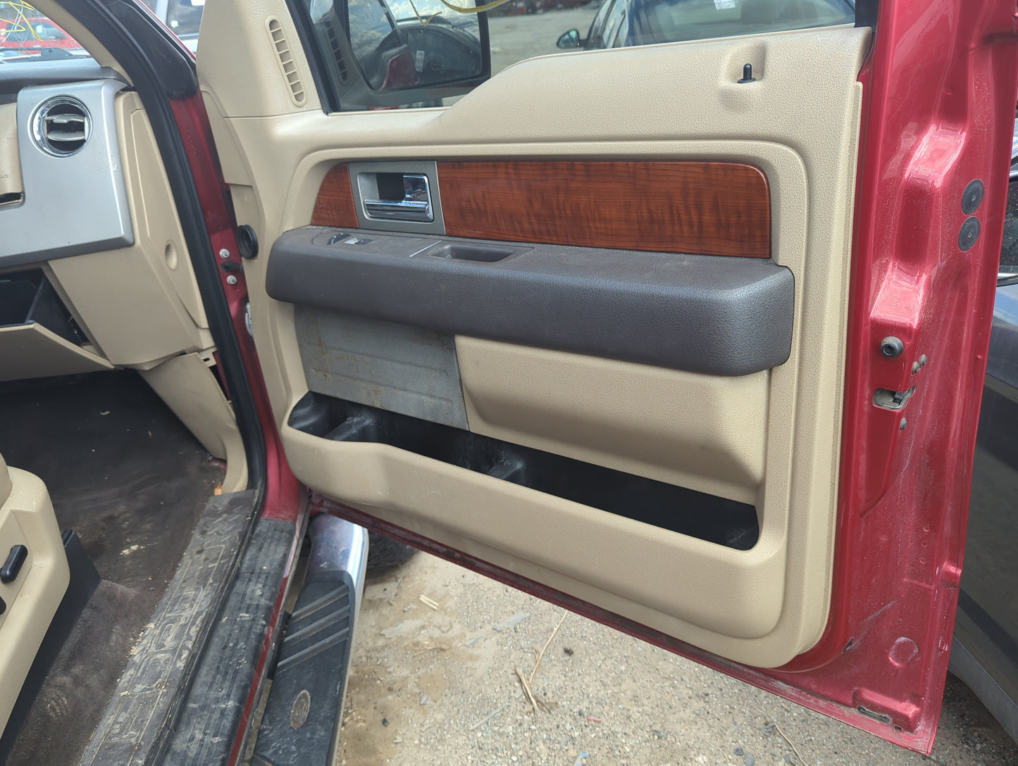 2009 Ford F-150 Front Right Passenger Interior Door Panel Trim - Oemusedautoparts1.com