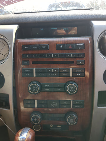2009-2010 Ford F-150 Radio AM FM Cd Player Receiver Replacement Fits Fits 2009 2010 OEM Used Auto Parts - Oemusedautoparts1.