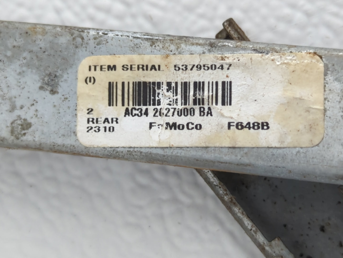 1999-2012 Ford F-250 Super Duty Window Regulator Right Passenger Rear - Oemusedautoparts1.com