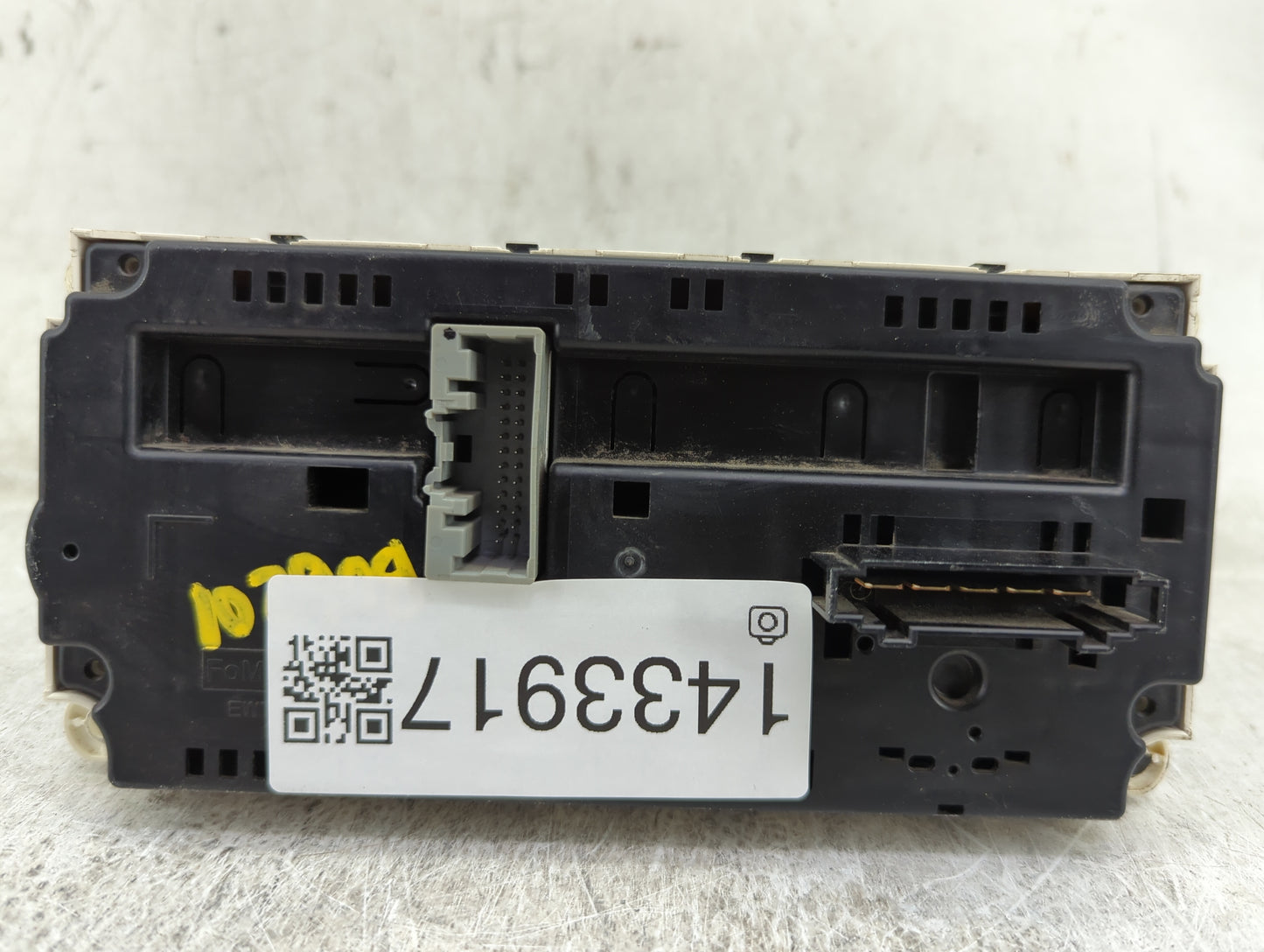 2009 Ford F150 Climate Control Module Temperature AC/Heater Replacement P/N:9L34-19980-HB 0858-3298-01 Fits OEM Used Auto Pa