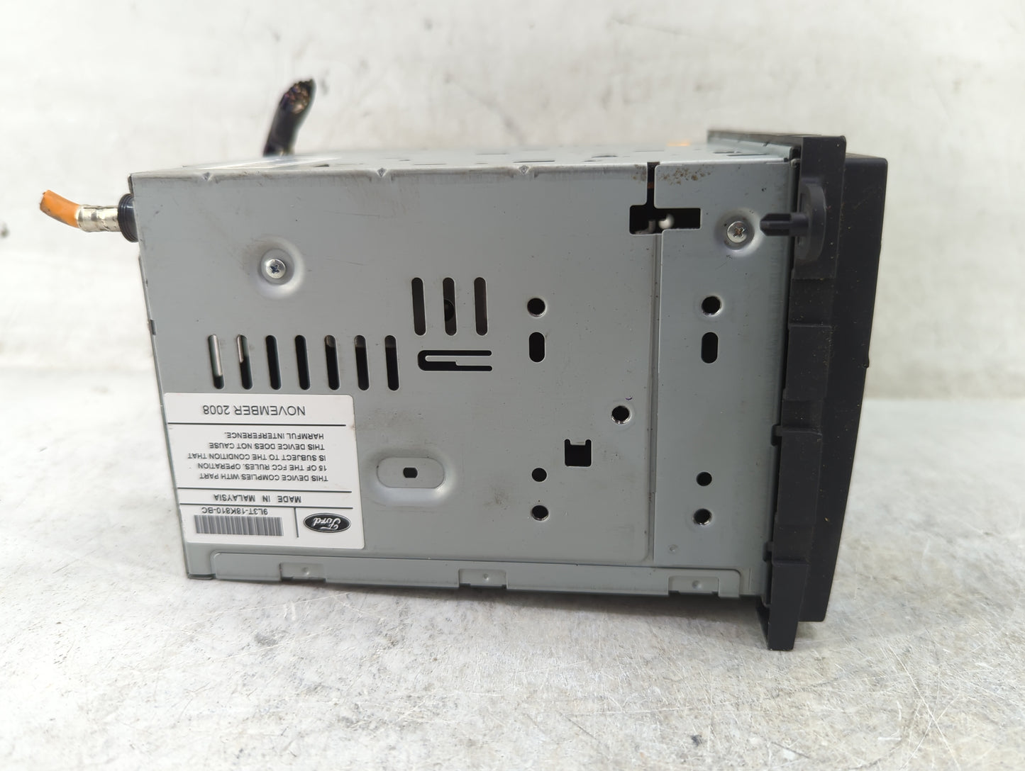 2009 Ford F150 Radio AM FM Cd Player Receiver Replacement P/N:9L3T-18K810-BC Fits Fits 2010 OEM Used Auto Parts - Oemusedaut